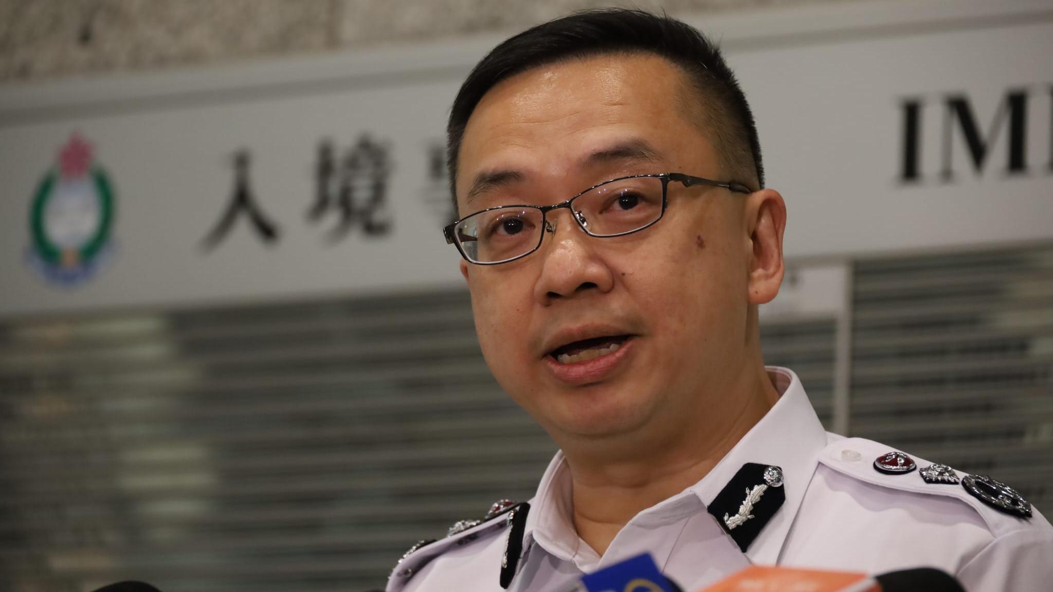 郭俊峯上任入境處處長　曾收恒大果籃指日後會小心選擇宴會｜官員任命(鍾式明攝)