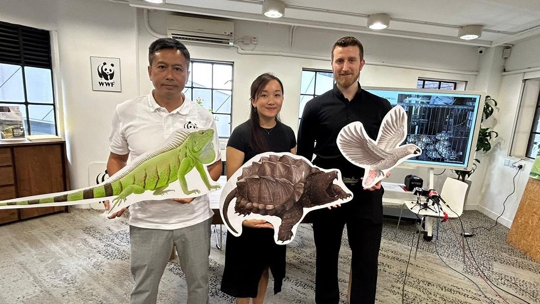 ADMCF及WWF建議加強公眾教育及立例規管。(朱慧恩攝)