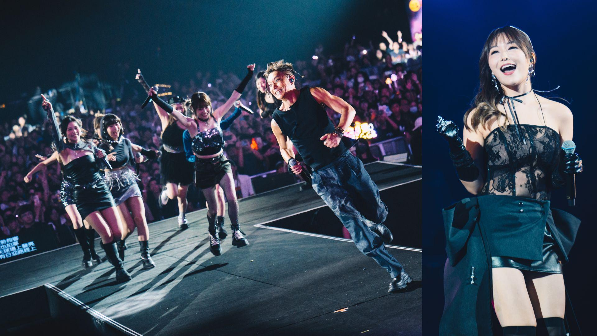 周國賢合體Lolly Talk唱爆場《未來音樂祭》 繪麗奈首站大舞台：緊張過拍AV！