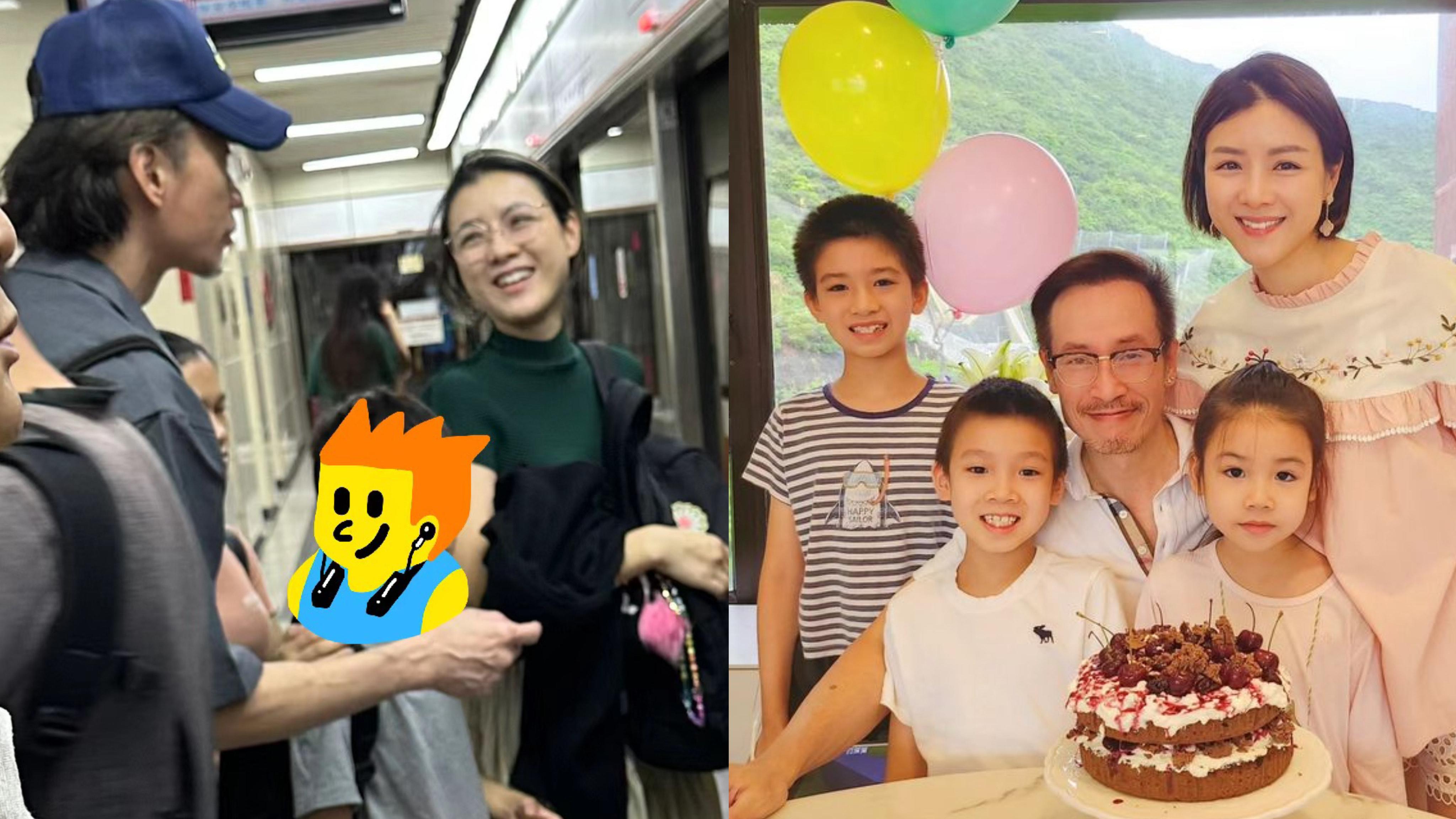 陳豪舉家搭深圳地鐵被捕獲 一行為獲網民激讚貼地有教養