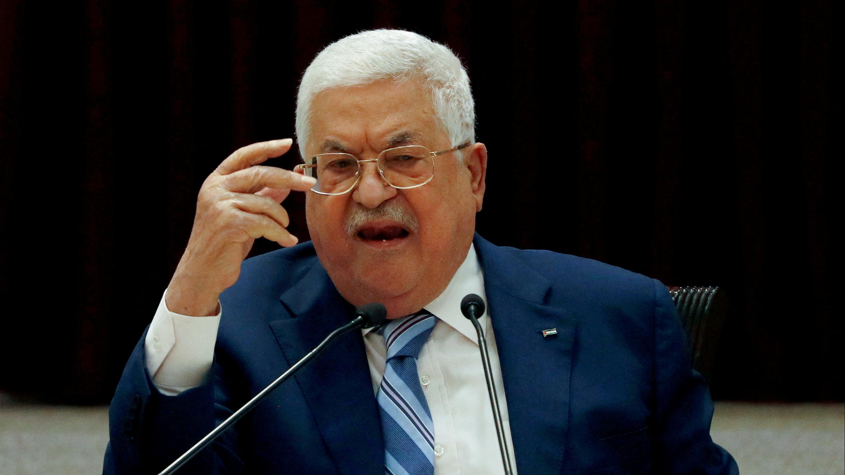 阿巴斯：哈馬斯「不代表巴勒斯坦人民」，官媒事後刪除相關言論。(資料圖片)