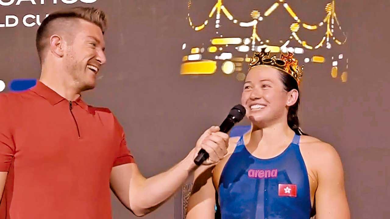 世界盃100自再封后 三站奪6金 何詩蓓：養足精神再出發