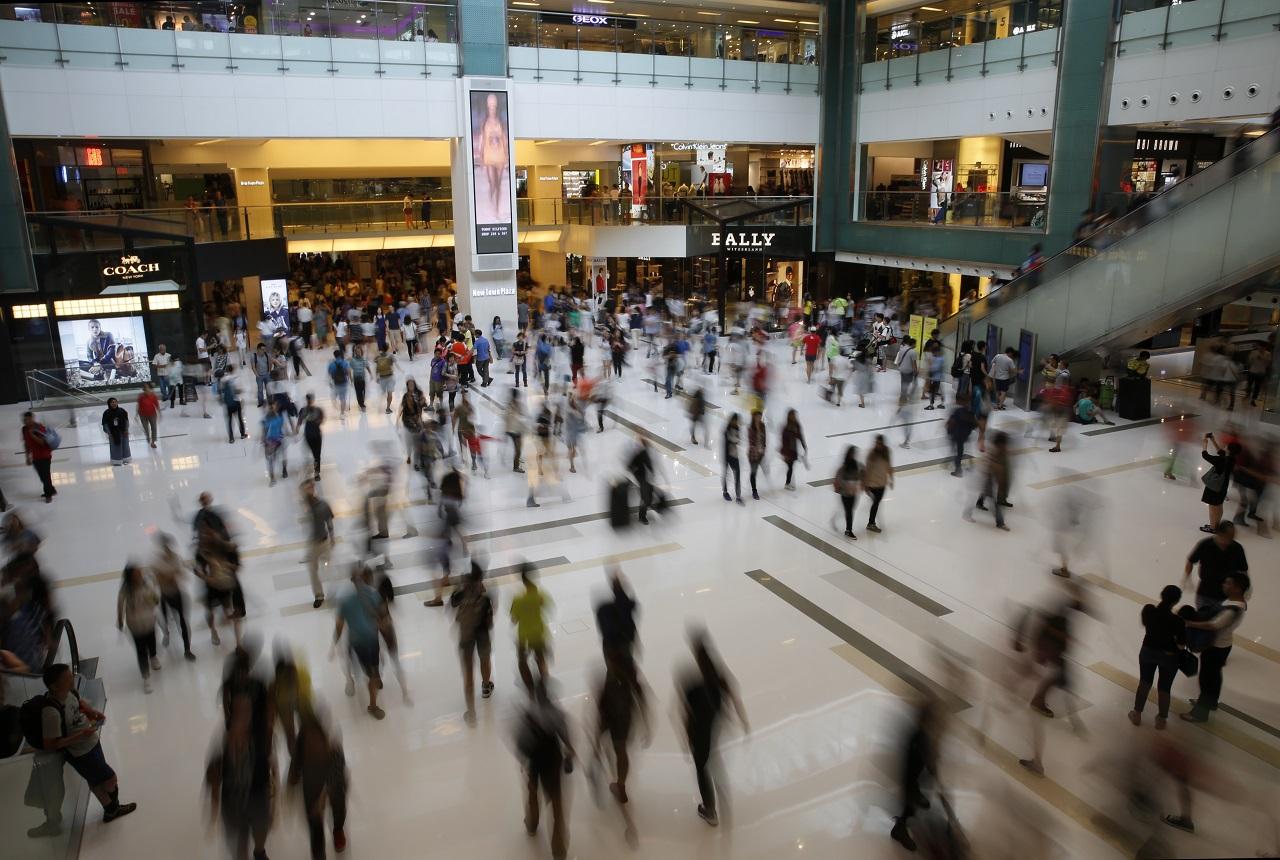 港消費者信心指數按季減2.3%  經濟發展降幅最大 (資料圖片)