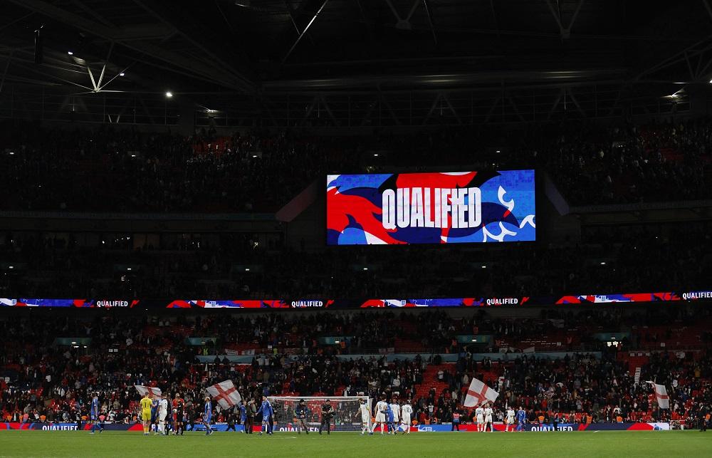 英格蘭晉級明年歐洲國家盃決賽周。(路透社)