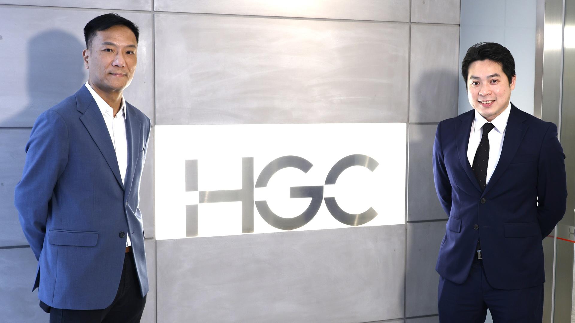 (右起) HGC環電集團ICT業務副總裁馮國麟Loren及HGC環電集團商業市場副總裁陳舜強Alex。