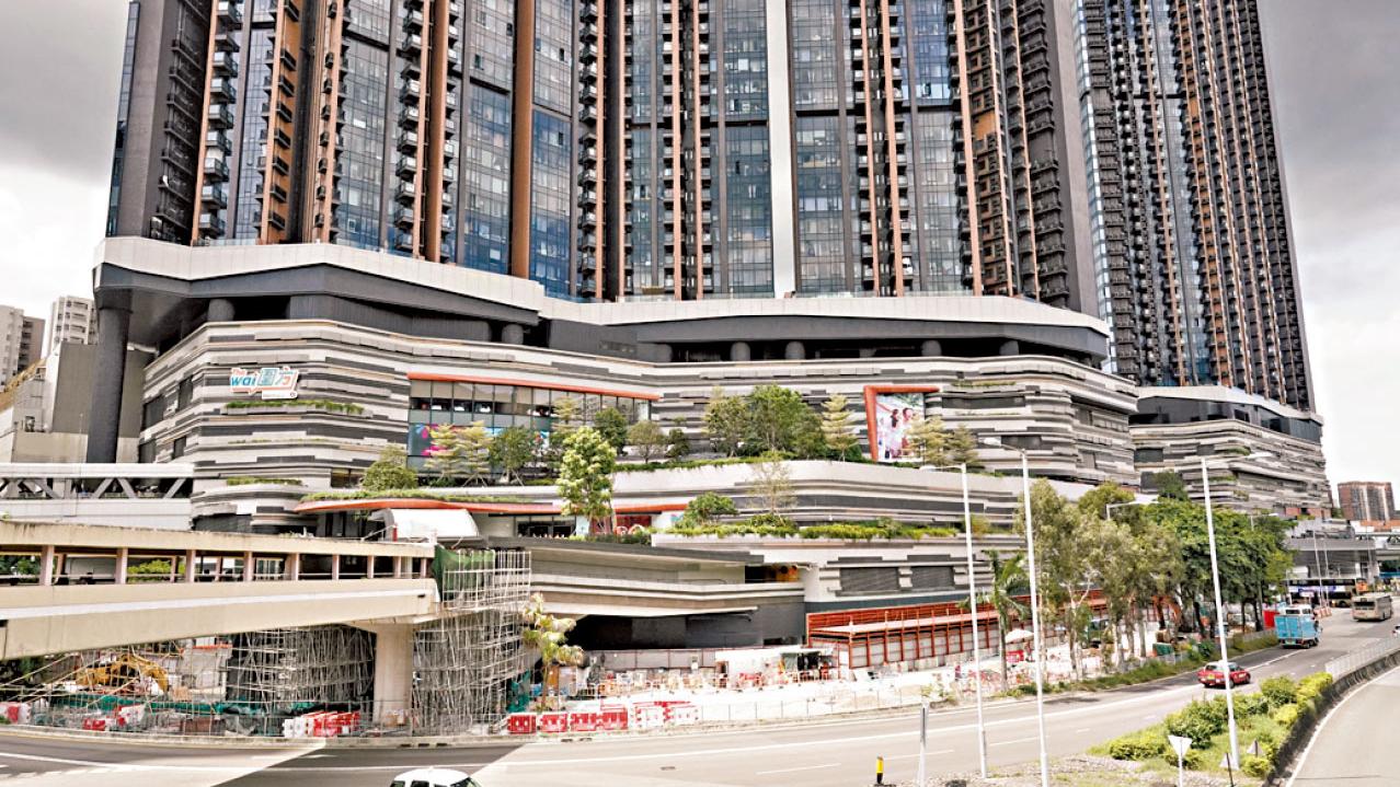 圍方作為大圍地標 大圍作為香港中心