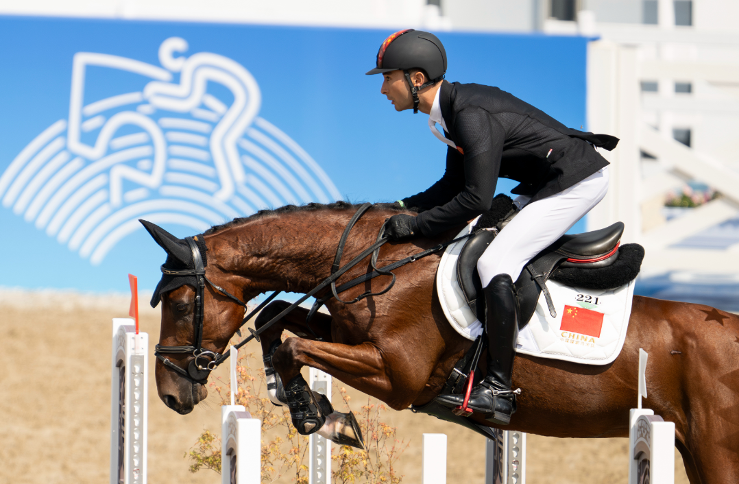 巴黎奧運｜名將華天愛駒藥檢陽性 中國馬術隊被DQ團體賽資格  (新華社)
