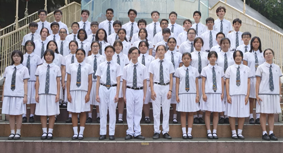 玫瑰崗中學早前決定三年後停辦，學校學生向特首李家超發公開信，並拍攝成片段，由學生讀出「求助」信。