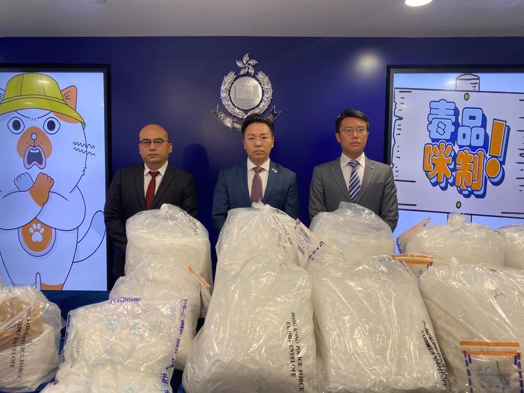 警方破獲年內最大宗販毒案拘一男，「綠沸石」內暗藏一億元K仔。