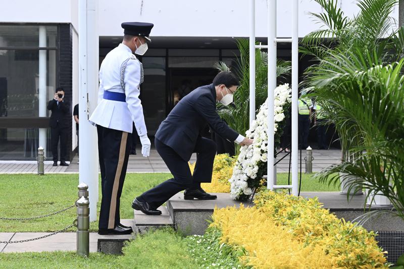 政府下周一舉行紀念儀式，悼抗日期間為保衛港捐軀人士。(政府網頁圖片)