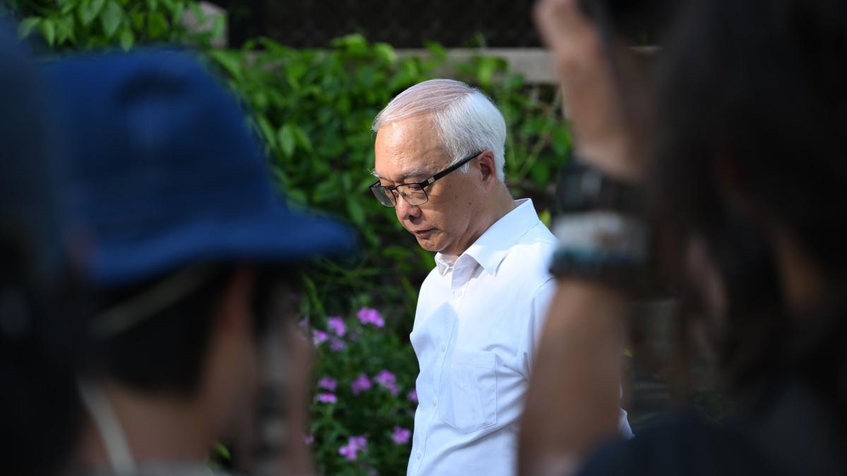 謝展寰話颱風同黑雨接住嚟，呢兩晚都瞓唔着。(資料圖片／陳奕釗攝)