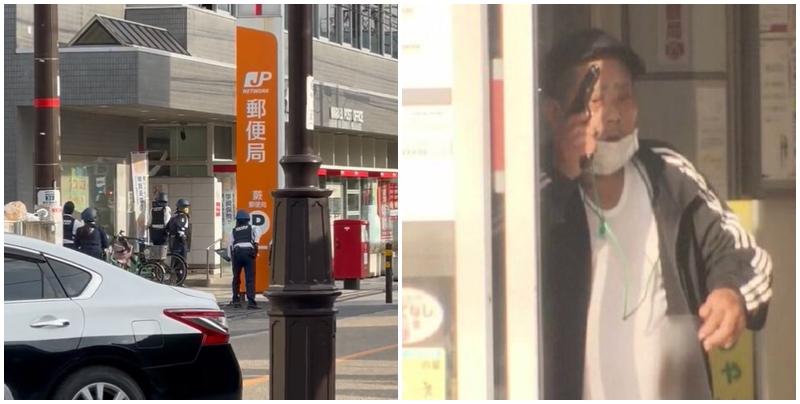 埼玉槍手闖醫院射傷2人 再赴郵局挾持人質  日警包圍勸降