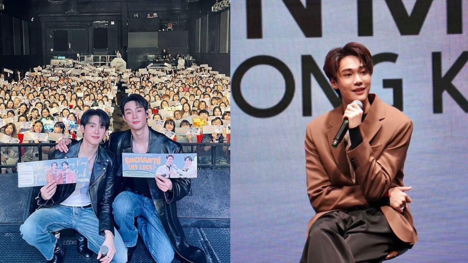 BL界男神ForceBook合體現身九展 泰國花澤類Dew接力來港見fans