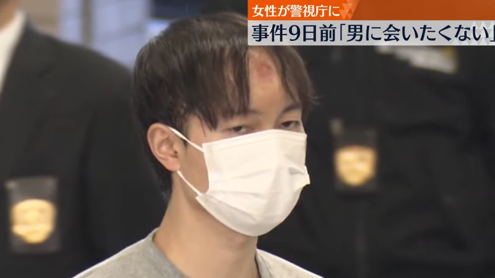 在日本殺害前女友的中國籍男子王雷。(新聞截圖)