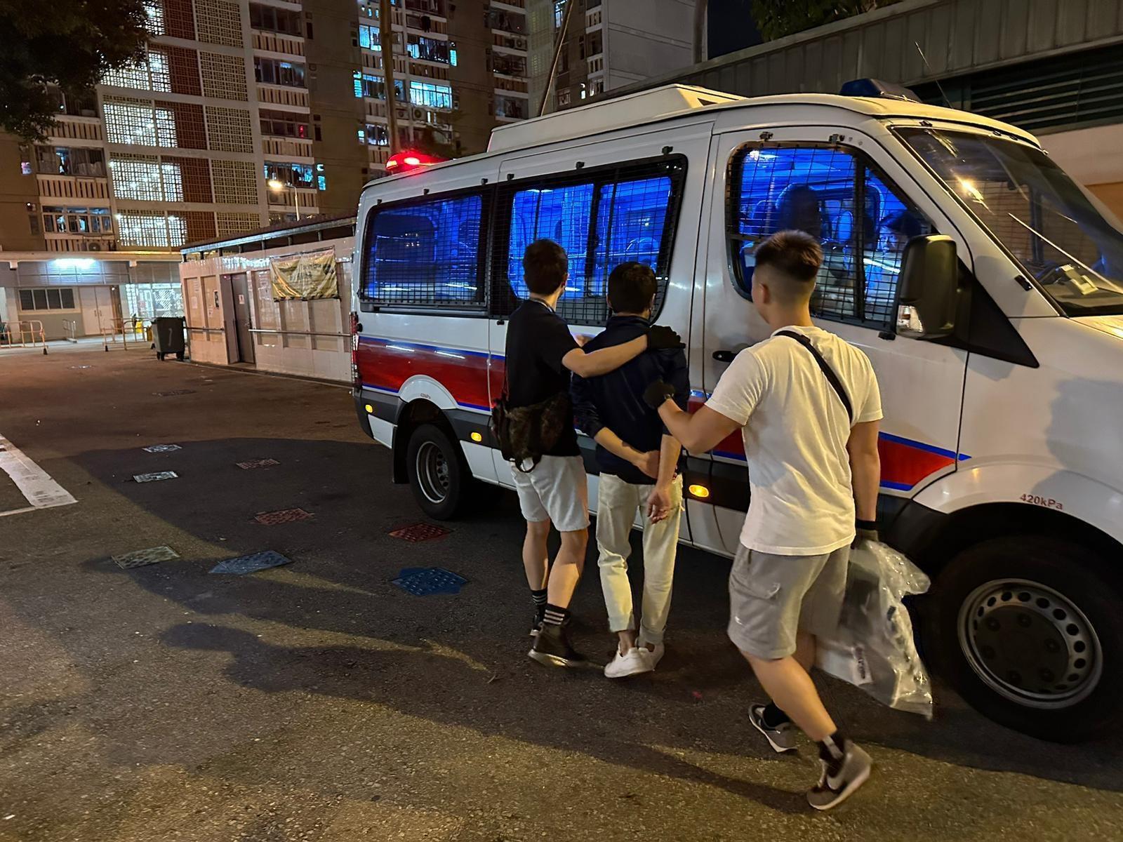 警新田圍邨檢市值210萬霹靂可卡因　33歲男涉販毒被捕