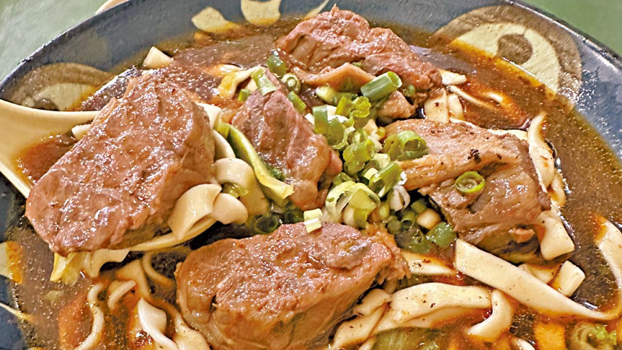 人生首次感地震 食牛肉麵定驚