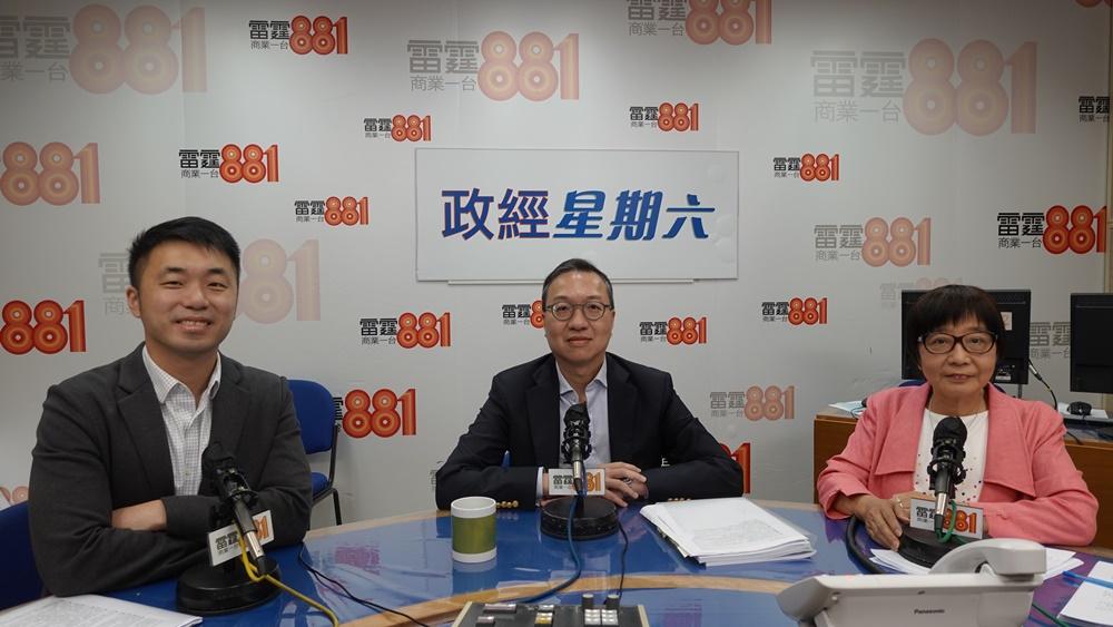 林定國表示，自己和中國人並非卡通片《叮噹》中的大雄，不會害怕被欺負。(商台圖片)