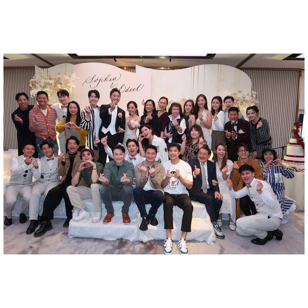 招浩明結婚星光熠熠  《愛．回家》全員到賀