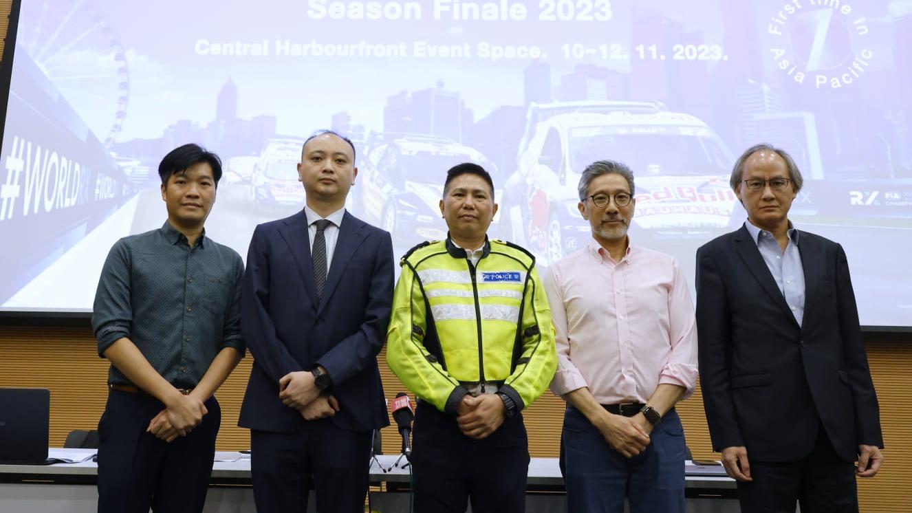 大會、警方及運輸署公布封路詳情。(林俊源攝)