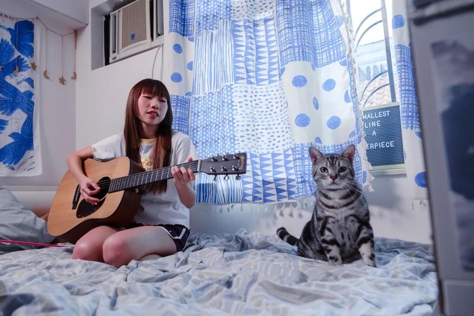 麗英新歌以貓喻己兼答謝粉絲　歌曲主題挑戰Wyman功力　MV特別邀來朱謙演爸爸                