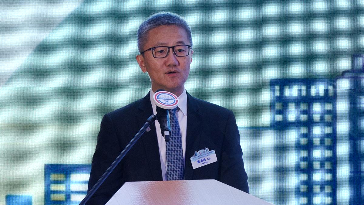 蕭澤頤強調，美國制裁法案只會令警隊更堅定不移維護國家安全。(資料圖片／蘇文傑攝)