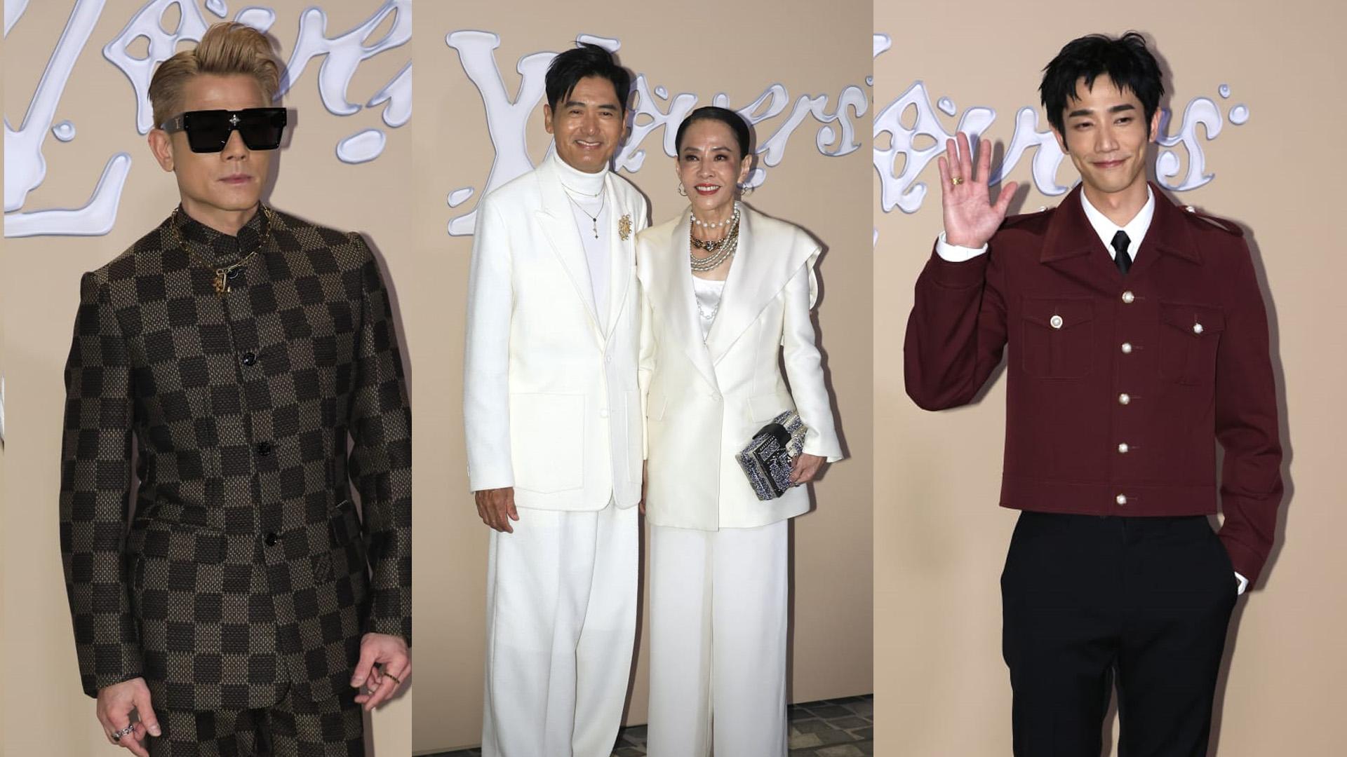 LV時裝秀｜周潤發為1月馬拉松備戰 郭富城爆囡囡要睇LV新裝