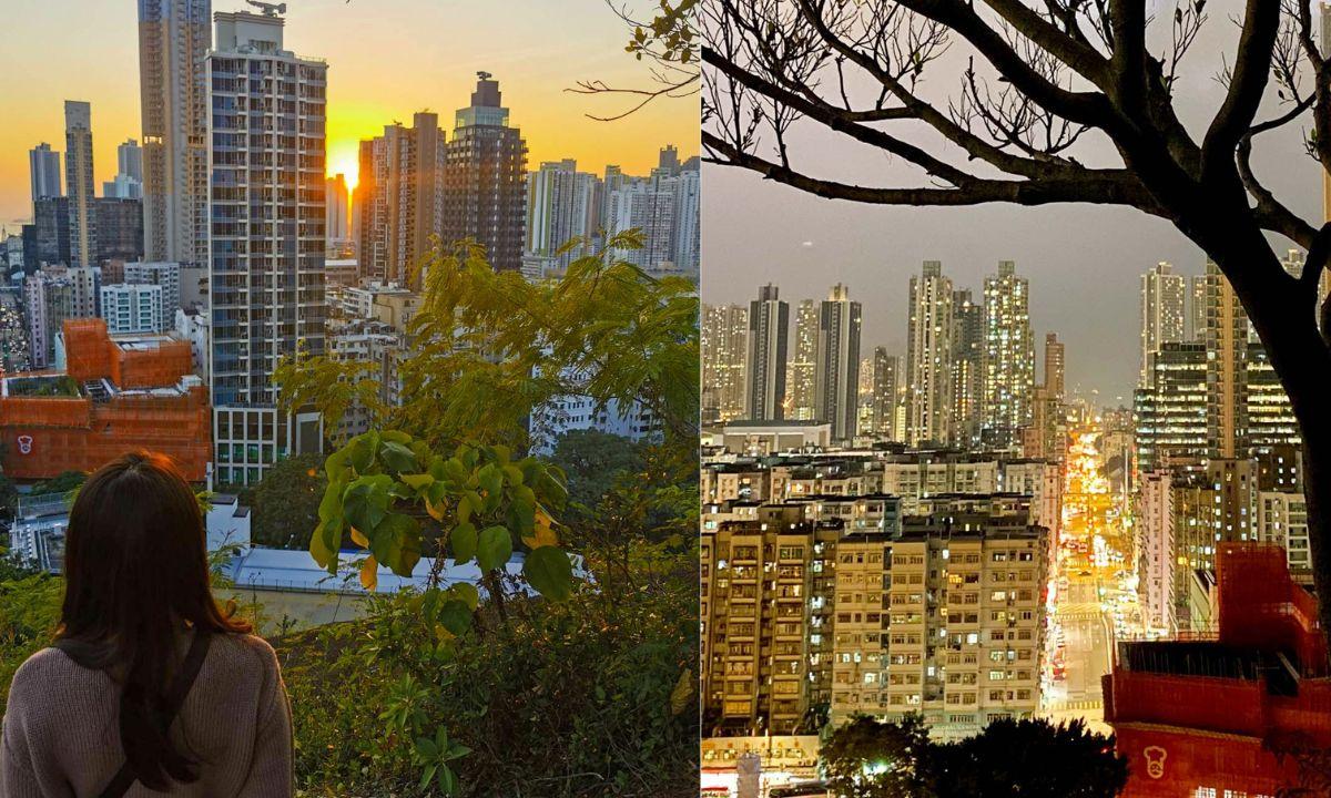 深水埗嘉頓山日落　港鐵站10分鐘登頂超輕鬆行山