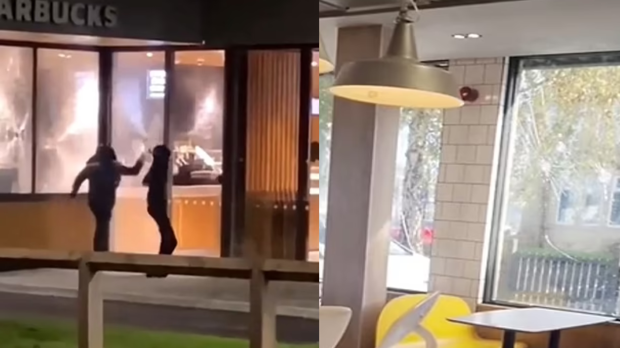 以巴衝突｜英星巴克及麥當勞成襲擊目標  被指「親以色列」遭打爆櫥窗及放老鼠 愈演愈烈