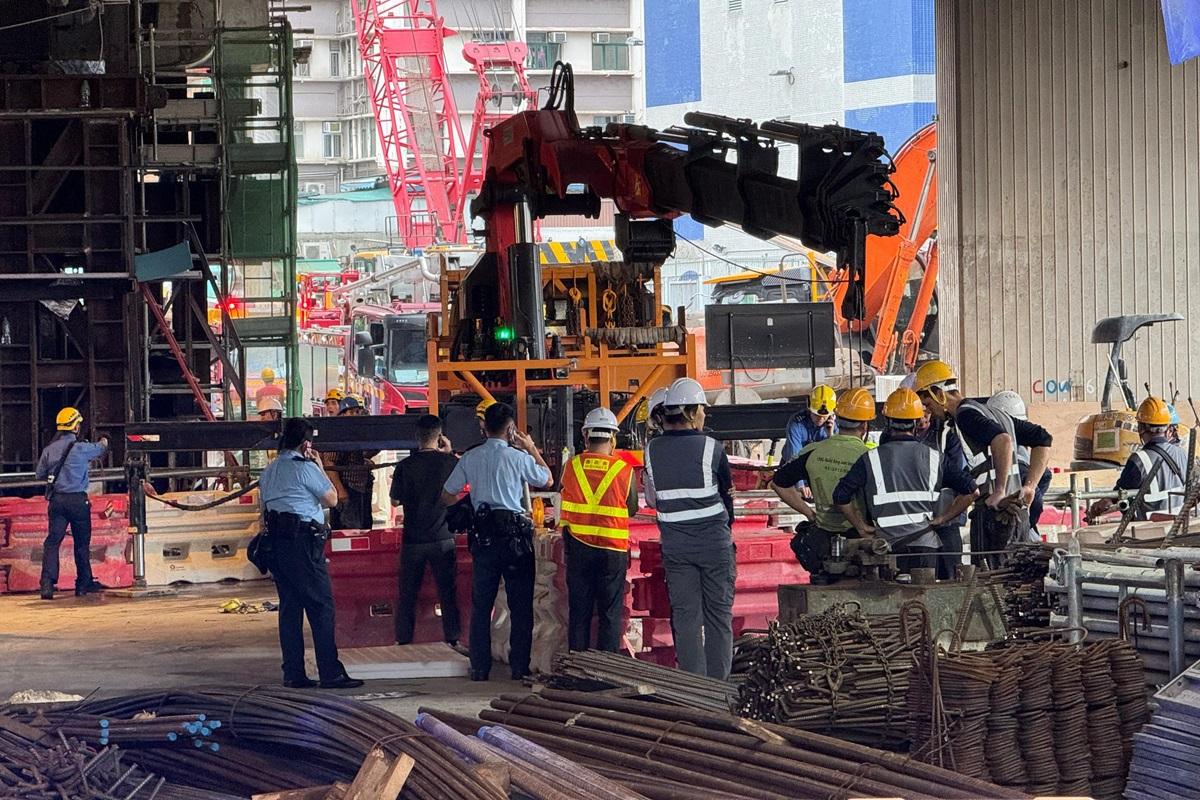 本港近日發生多宗地盤工業意外。(資料圖片)