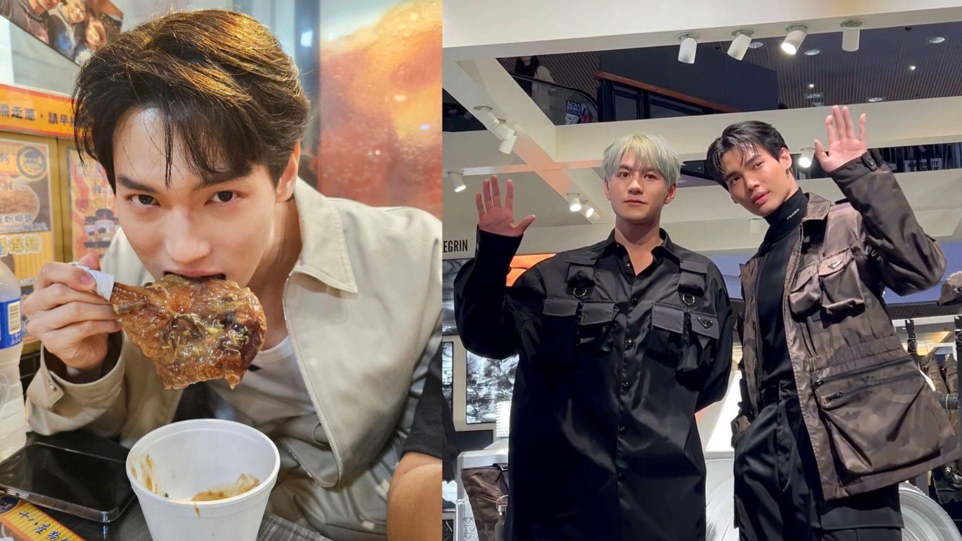 Win Metawin視香港為第二個家 歎火鴨脾去黃大仙廟