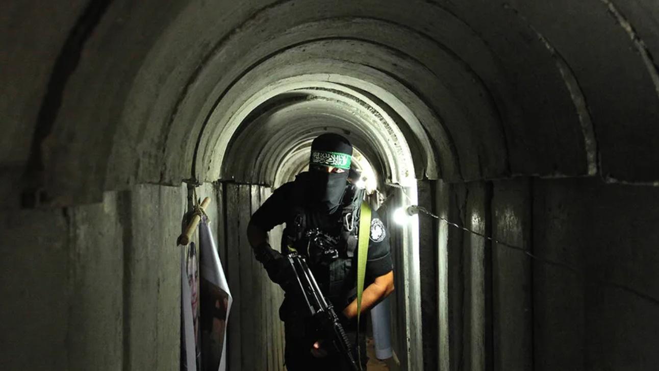 據指以軍擬水淹地道，逼出哈馬斯成員。(資料圖片)