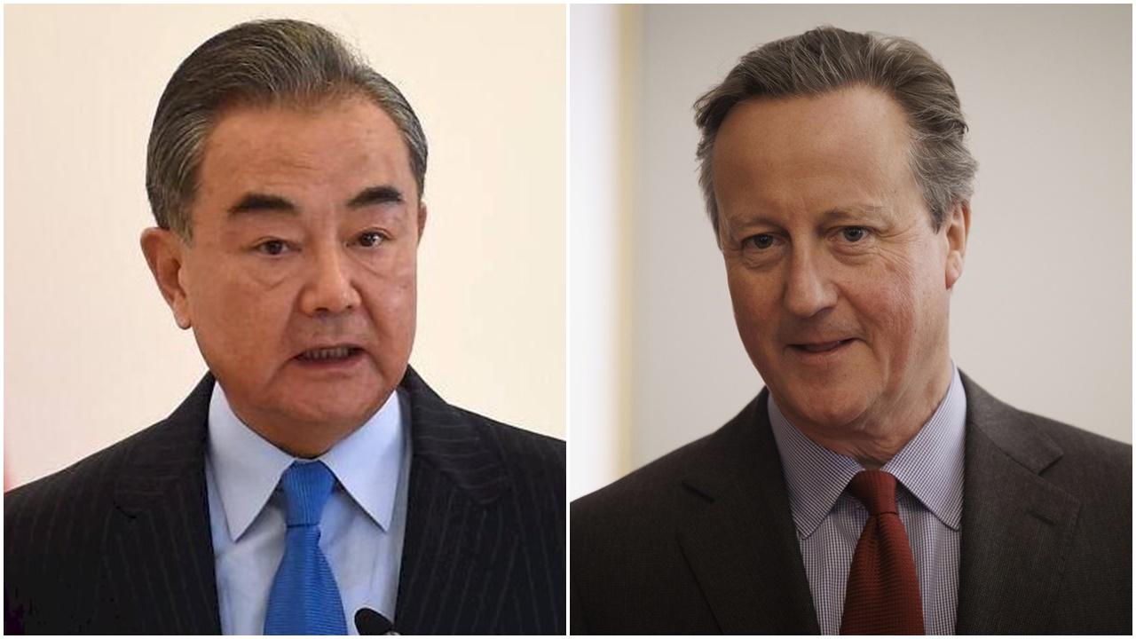 王毅與英外相卡梅倫通電話，冀樹立正確對華認知。(資料圖片)