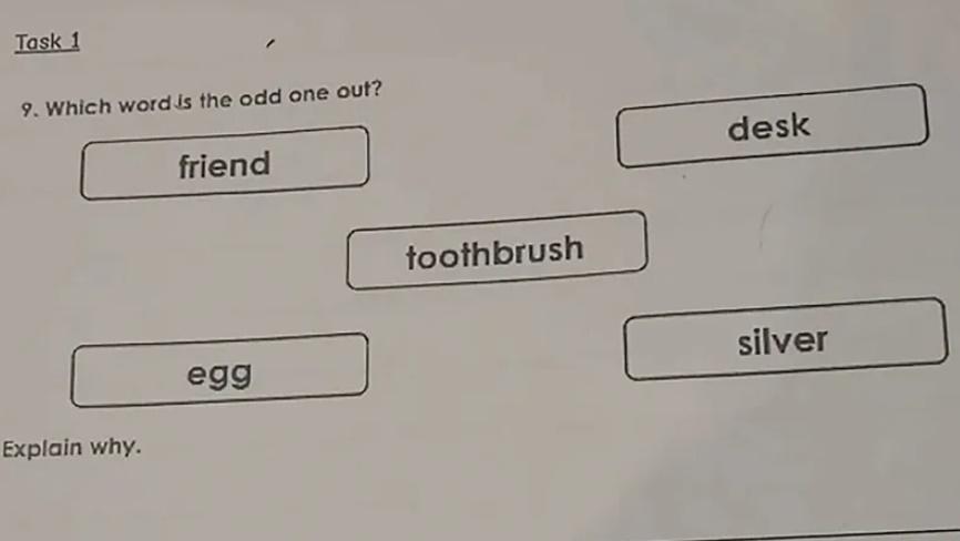 小一題目網上求教考起人，有人答中但解釋錯。(FB)