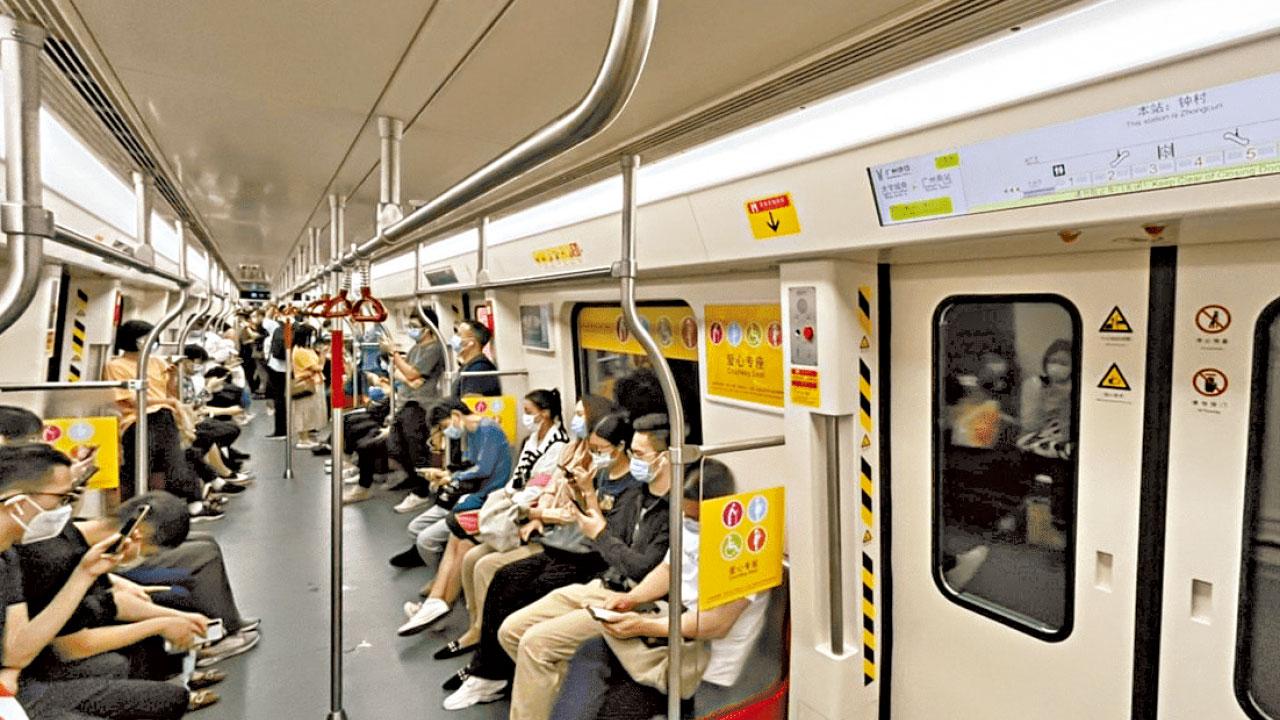 廣州地鐵禁手機開喇叭 影響環境行為可罰500