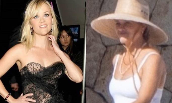 影后麗絲蕙絲潘少女泳衣開心度假