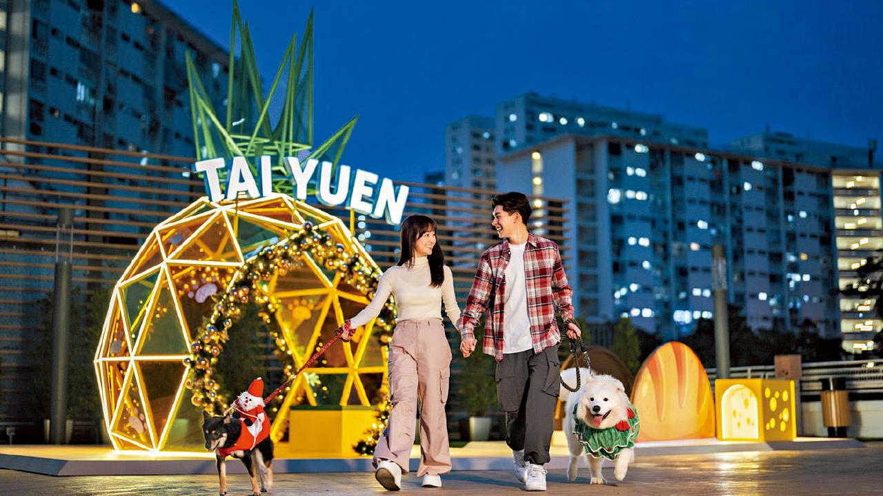 大元商場萌寵專屬聖誕派對 精彩節目迎佳節 升級寵物共享花園 打卡分享愛寵萌照贏獎品