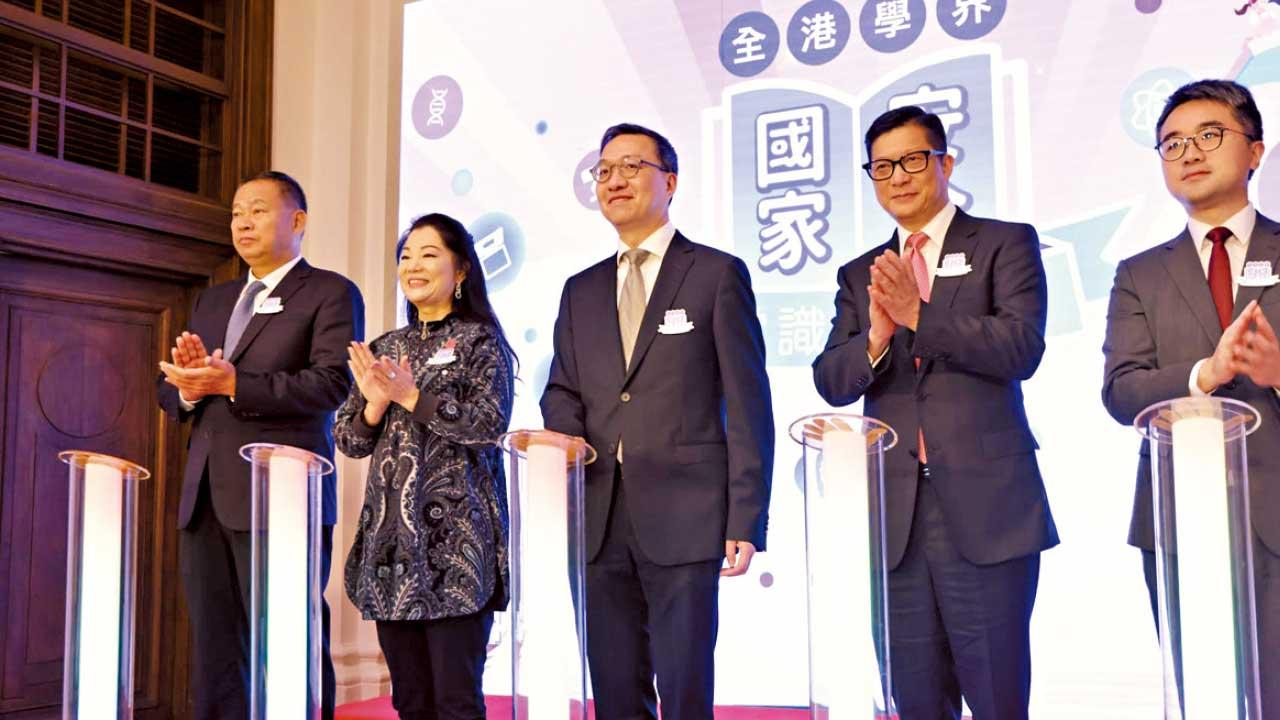 林定國：冀自小培養國民身份認同  張炳良：須防止政治兩極化