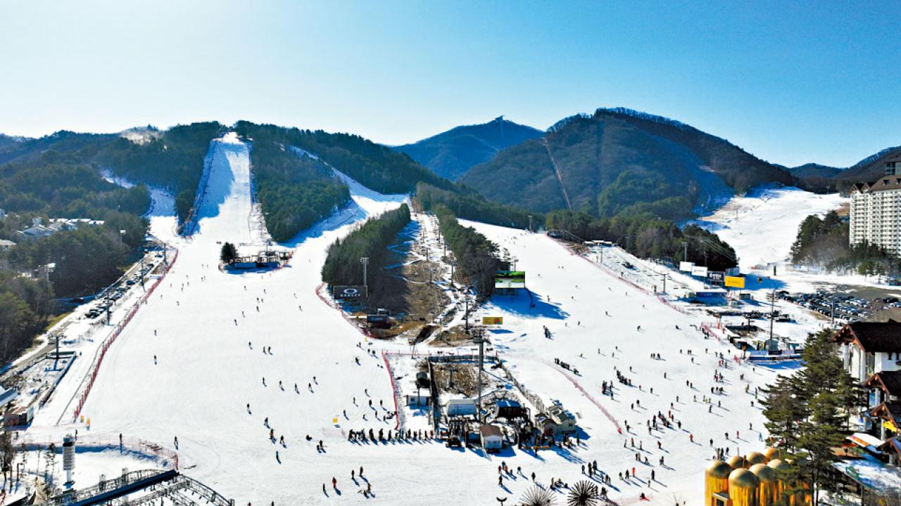 體驗全韓國最好滑雪場 第二十四屆【韓國雪之鄉】平昌龍平滑雪節五天團