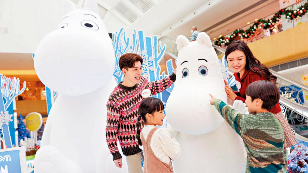 聖誕商場玩樂2023巡禮第一站 商場聯乘大熱卡通角色 Q爆迎聖誕！