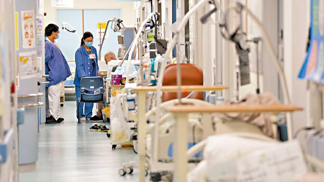 聖誕假內科病床使用率103%  急症室單日逾五千人求診