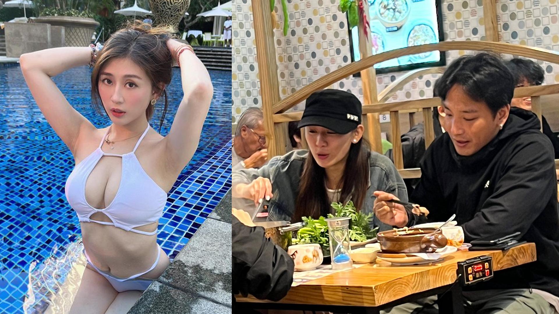 林耀聲寡足4年終於有著落 孖住KOL崔碧恩撐枱腳傾唔停