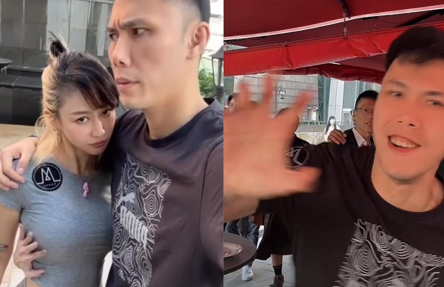 霍哥樂宜同場被莊韻澄嗌找數 合照現鬼手令人諗錯隔離