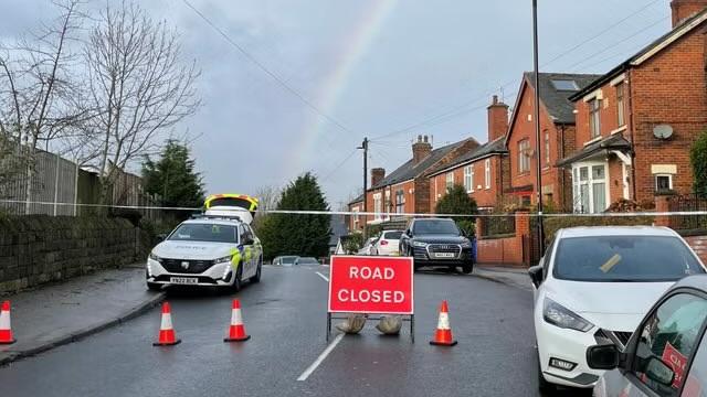 英國雪菲爾發生車禍，造成1人死亡。(網上圖片)