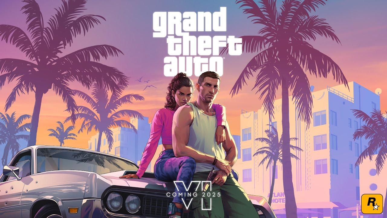 GTA6推出日期2025年 預告片上架 地圖參考邁阿密一男一女雙主角