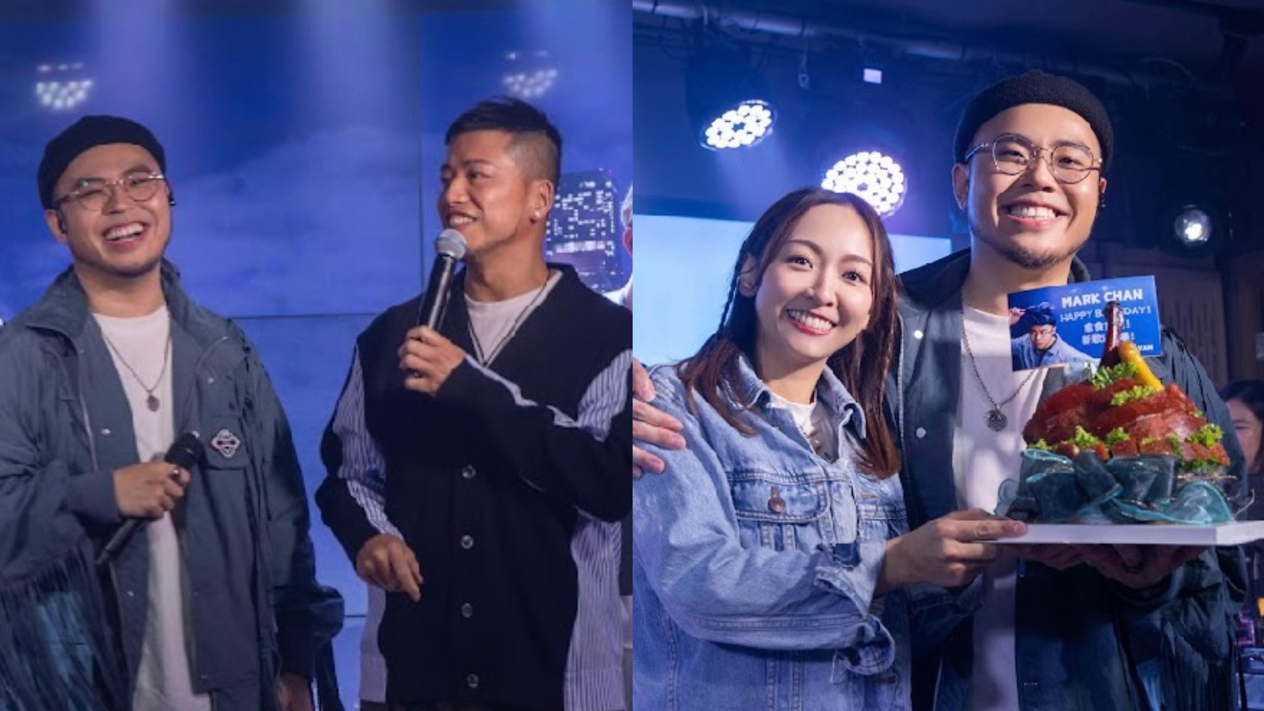 《造星 V 》陳鴻翔舉行首個個唱邀小肥任嘉賓 大讚口罩小姐寶欣1000分女友 