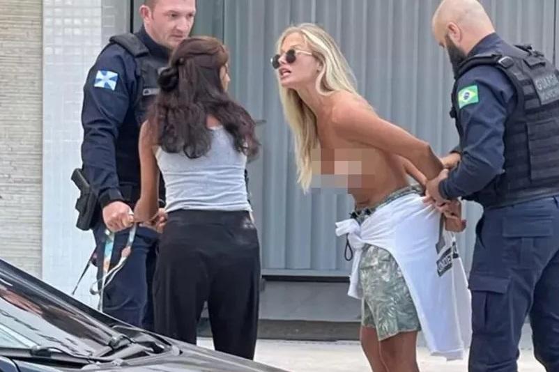 維爾納被警員拘捕。(互聯網)