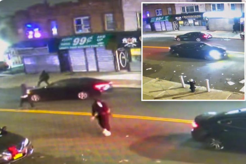 美國紐約3惡煞當街開槍射殺28歲女　同行39歲男司機中6槍大難不死