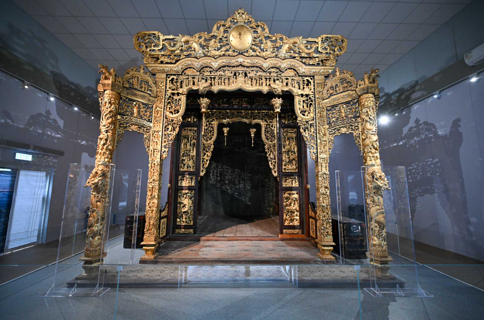 國家一級文物「番禺神樓」首次在香港展出。