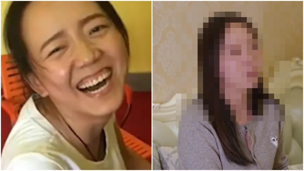 鋼琴旁魔性大笑表情包白衣女真身曝光，自爆曾遭網暴謾罵。(微博)