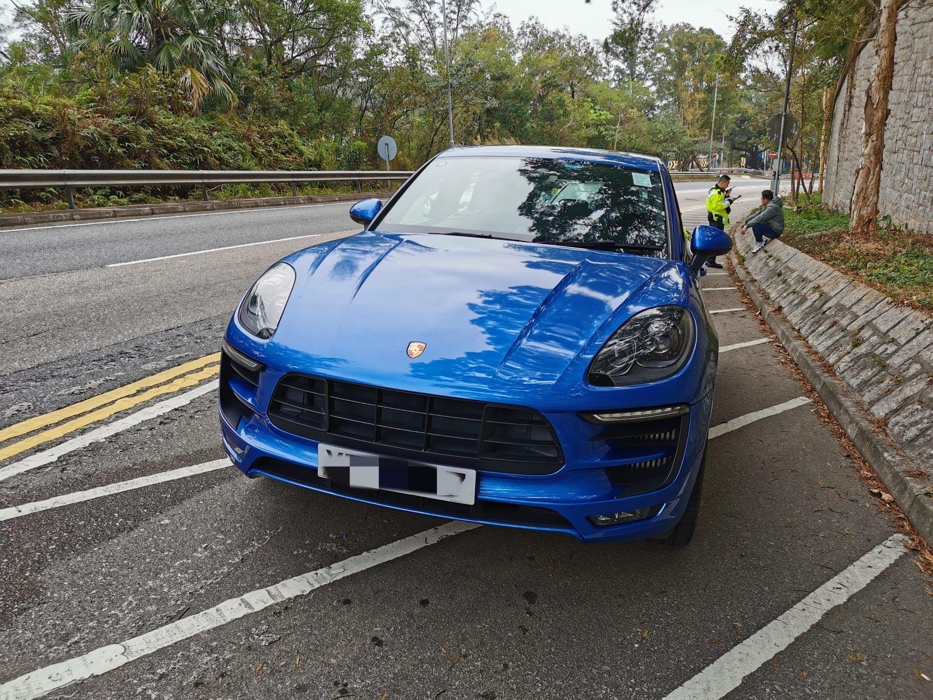 警西貢公路截查可疑私家車　揭司機超速停牌駕駛等3宗罪